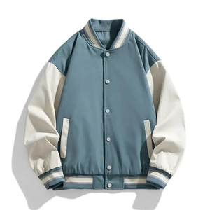 Veste universitaire en laine vintage de haute qualité avec logo personnalisé OEM pour hommes broderie personnalisée d'hiver à manches longues de style universitaire - Product Image 4