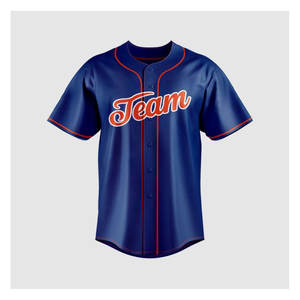 Jersey de béisbol para hombre barato del fabricante Jersey de béisbol sublimado Jersey de béisbol personalizado - Product Image 1