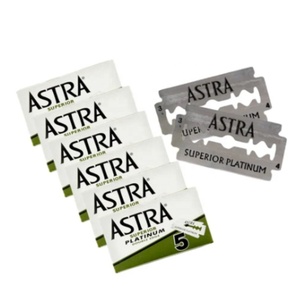 ใบมีดโกนหนวดแบบสองคม Astra Platinum 100 ใบ 20 x 5 - Product Image 1