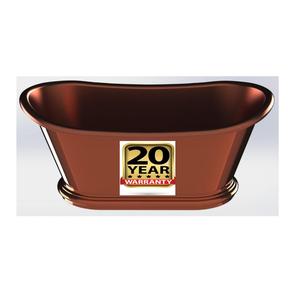 Bañera exterior antigua pulida de calibre 16 hecha a mano de la mejor calidad del fabricante accesorio de baño de Hotel de lujo - Product Image 1