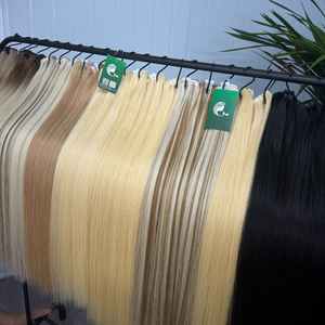 มัดผมมนุษย์เส้นผมตรงเรียบเหมือนหนังกำพร้าสำหรับผมตรงจากเวียดนาม - Product Image 2