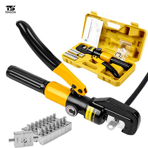 Dụng cụ ép thủy lực hạng nặng có chức năng cắt dây - Bộ dụng cụ lan can cầu thang hiện đại dành cho dây cáp thép không gỉ 1/8 inch - Product Image 2