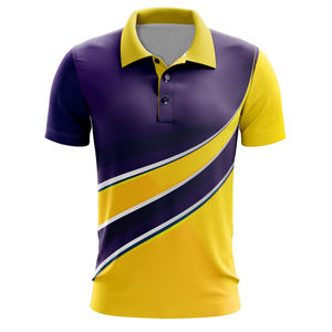 All Print Summer Fashion Elastic Short Sleeve Men's for Polo T-Shirt Casual Breathable Quick Dry Jersey Material Casual Golf Jer - Product Image 6