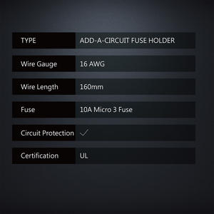 ในสายไมโคร3ใบมีดผู้ถือฟิวส์ - Product Image 4