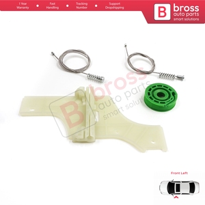 ชุดซ่อมมอเตอร์กระจกหน้าต่างด้านหน้าซ้าย รุ่น BWR1159 สำหรับ 508 MK1 W23 8D 8E ปี 2010-2018 4/5 ประตู 9221GY - Product Image 3
