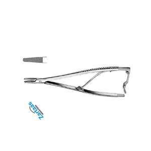 Porte-aiguilles Zweifel en acier inoxydable de haute qualité, 23 cm, fabricant et exportateur d'instruments chirurgicaux - Product Image 4