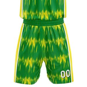 Ensemble de maillots de basket-ball à la mode, nouvelle conception, séchage rapide, logo personnalisé, respirant, taille plus, vêtements de basket-ball sublimés - Product Image 5