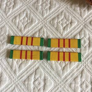 Vintage MC Vietnam Survey Medalla Cinta R062 Marine Corps Accesorios 1 Pieza Listado con Cinta Deslizante Barra Cintas de Respaldo - Product Image 1