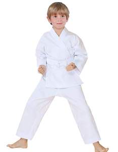 OEM Unisex Lightweight Karate Gi Uniforms with Custom Logo <b>Belt</b> Stretch Featuring for Kids and Adults - Product Image 4