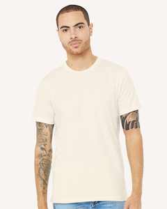 Camiseta unisex Heather CVC-3001CVC Camiseta de cuello redondo 52% 48% Mezcla de poliéster, Camiseta de brezo transpirable natural unisex de ajuste clásico - Product Image 1
