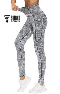 Leggings de yoga taille haute OEM pour femmes collants de gymnastique imprimés personnalisés vêtements de sport professionnels - Product Image 5
