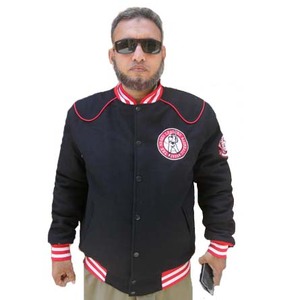 Custom Logo Eco-Friendly Windproof Reversible Winter Varsity <b>Baseball</b> & Wool <b>Bomber</b> <b>Jackets</b> - Product Image 2