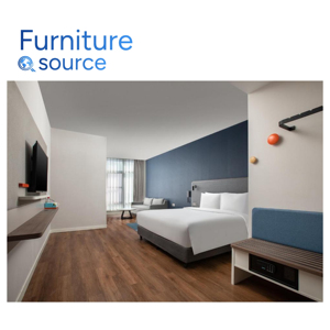 Meubles d'hôtel élégants Holiday Inn Hotel Brand-Collection de design de chambre d'amis-MDF-HPL-Placage-Vietnam Factory - Product Image 4