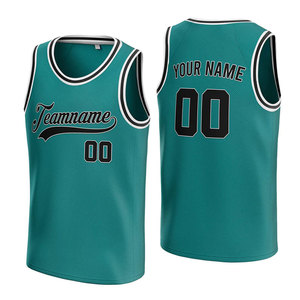 Maillot de basket-ball personnalisé léger et confortable de haute qualité Design Taille personnalisée 100% coton Maillot de basket-ball à séchage rapide pour hommes - Product Image 3