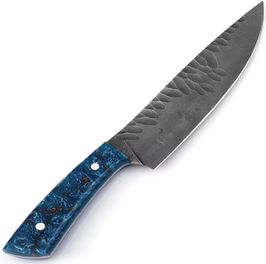 มีดเชฟคอลเลคชั่นคุณภาพสูง ดีไซน์ทันสมัย ผลิตตามสั่ง ขายส่ง ใบมีดเหล็กดามัสกัสประสิทธิภาพสูง งานแฮนด์เมด - Product Image 5