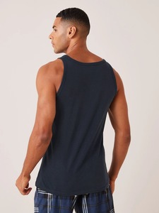 Débardeur jacquard pour homme en gros personnalisé, col rond, imprimé sportif, logo personnalisé, débardeur actif respirant, débardeur décontracté - Product Image 5