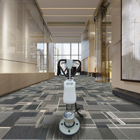 Machine de polissage de sol à disque unique de 17 pouces 175 tr/min électrique 2.5Hp haute efficacité granit Terrazzo nettoyage 220V nouvel état