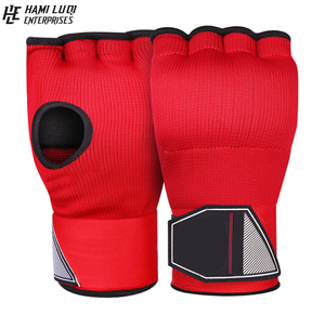 Gants de boxe à demi-doigts en gel pour Muay Thai MMA Kickboxing Arts martiaux - Product Image 3