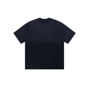 T-shirt oversize à épaules tombantes pour homme 100% coton personnalisé Streetwear T-shirt épais teint uni pour homme - Product Image 6