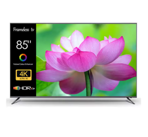 NUEVO Televisor LED Inteligente de 85 Pulgadas 4K UHD HDTV con Sistema Operativo Android, Modo de Juego, Altavoz Integrado, Wi-Fi y Personalizable - Product Image 1
