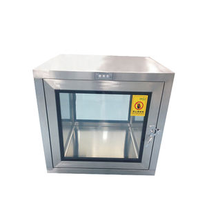 Gmp Roestvrij Staal Pass Box 500 600 <span class=keywords><strong>800</strong></span> Statische Type Elektrische Interlock Cleanroom Pass Through Box Multifunctionele Pass Box - Product Image 5