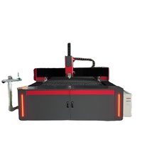 Machine de découpe de tôles métalliques au laser à fibre Hoysook 3015, source laser MAX ou Raycus, commande CNC