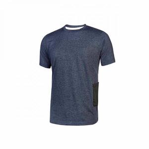 เสื้อทีเชิ้ต U-POWER ผ้าคอตตอนหลากแพ็คเสื้อทำงานสีน้ำเงินเข้ม - Product Image 1