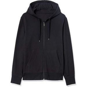 Vente en gros de sweat à capuche à fermeture éclair en molleton de coton pour hommes, personnalisé DTG, brodé et teint uni pour l'hiver, personnalisation complète - Product Image 5