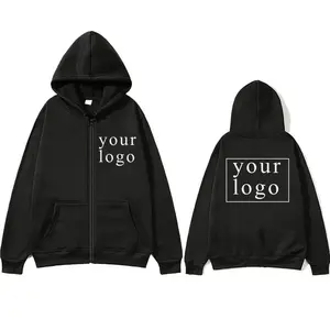 Personaliza tu Sudadera con Cremallera 2026 con Cualquier Logotipo o Imagen, Cárdigan Personalizado para Hombre y Mujer - Product Image 1