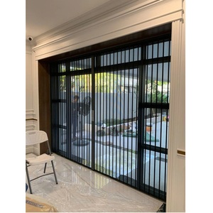 Puertas plegables de PVC contemporáneas OEM/ODM Vietnam construcción ligera fuerte diseñada para espacios de vida frescos - Product Image 1