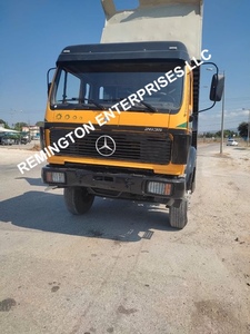 Camion benne d'occasion Mercedes-Benz 2635 6x4 de 1989, poids lourd, moteur Mercedes 351-450 ch, pour le transport et les travaux miniers. - Product Image 3