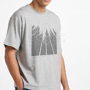 Bas prix personnalisé surdimensionné imprimé T-Shirt O cou Anti-rides 100% coton hommes surdimensionné imprimé T-Shirt vente chaude hommes T-Shirt - Product Image 3