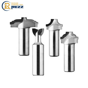 CNC Engraving Router PCD Cutting Bit Trimming Machine Ball Groove <strong>End</strong> <strong>Mill</strong> for Particle Boards <strong>Drilling</strong> and Slotting - Product Image 1