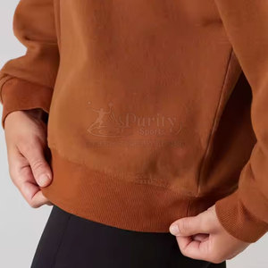 Sweatshirts pour femmes surdimensionnés et légers, confortables, respirants, coupe-vent, en vente - Product Image 2