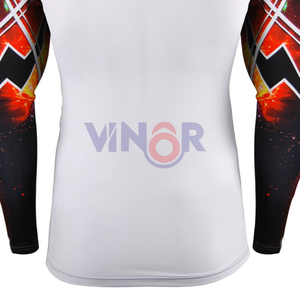 ชุดป้องกันผื่นสำหรับผู้ชายชุดป้องกันผื่นแบบหลวมใส่สบายแขนยาวสำหรับวัยรุ่นออกแบบได้ตามต้องการ - Product Image 6