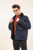 Parkas en peau de mouton de qualité supérieure, fabriquées à la main, respirantes, tissées, pour hommes, hiver, Valeriano Romano, col en V, épaisses, logo personnalisé, coton