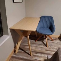 Nouveauté 2023 - Table de bureau exécutive pliable et réglable en bois pour ordinateur portable - Table d'étude