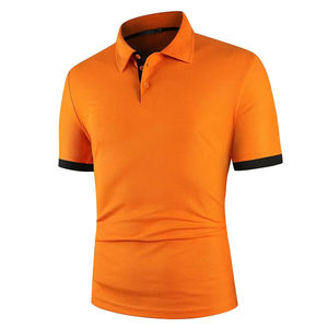 Nouveau design, logo personnalisé, polos à manches courtes pour hommes, polos décontractés pour hommes, polos en coton pour hommes - Product Image 3