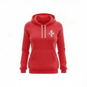 Sweat à capuche décontracté d'hiver pour femme de qualité supérieure, 100% coton molletonné 300g, séchage rapide, respirant, OEM - Product Image 1