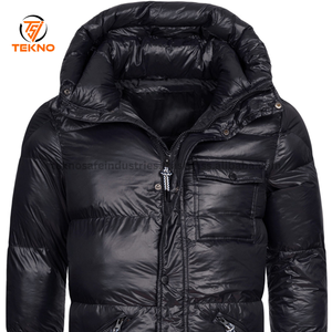 2025 Customization Fashion Outdoor Windbreaker Winter <b>Clothing</b> <b>Men's</b> Top Jacket Hoodie Zipper Plus Size <b>Men</b> Puffer Jacket OEM - Product Image 3