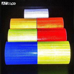 Professionele fabricage promotieprijs prismatische reflecterende folie hoge intensiteit kwaliteit kleurrijk waterdicht PVC printbaar - Product Image 6