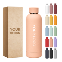 Bouteille d'eau en acier inoxydable de haute qualité YEWAYOGA à double paroi isolée avec logo personnalisé pour les aventures de randonnée et la course à pied