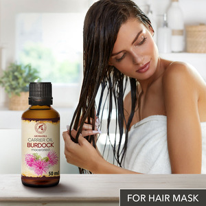 Aceite de Bardana Aromatika 50ml, Extracto de Raíz de Arctium Lappa 100% Puro y Natural, Uso Diario para el Cuidado de Uñas, Cutículas, Manos y Pies Agrietados, Piel - Product Image 3
