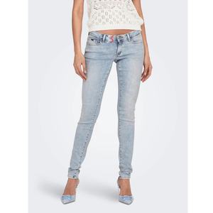 กางเกงยีนส์รัดรูปสำหรับผู้หญิง, กางเกงยีนส์ระบายอากาศได้ดีสีอ่อนสำหรับแฟนหนุ่ม - Product Image 1