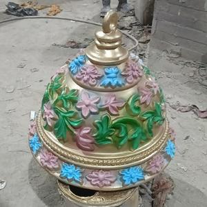 Cloches en fibre colorées pour la décoration de mariage et d'événements - Product Image 3