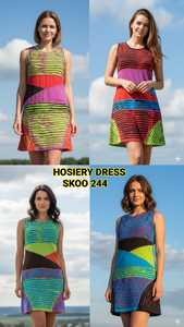 ชุดเดรสลำลองสไตล์โบโฮสำหรับผู้หญิงมีซิปแต่งพู่ประดับกระดุมเสื้อ - Product Image 5