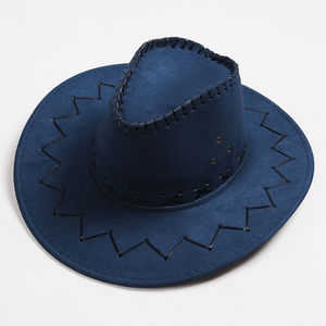 Sombrero Vaquero Occidental con Logotipo Personalizado |   Sombrero Vaquero de Fieltro Premium para Hombre y Mujer |   Fabricante al por Mayor OEM ODM Pakistán - Product Image 6