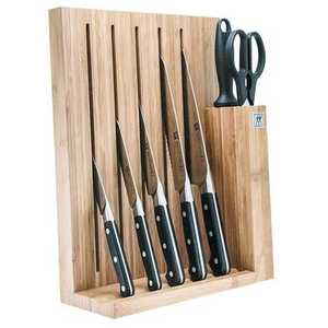 New Professional Look Chef <b>Knife</b> Holder <b>Block</b> Display Stand Eco-Friendly Wood Simple Modern Kitchen Storage Rack - Product Image 3