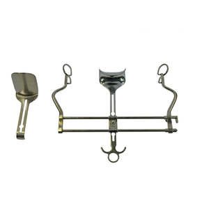 เครื่องถ่างช่องท้องแบบแมนนวลคุณภาพสูง ยี่ห้อ Balfour ใบมีดกลางทำจากเหล็กแข็ง ใบมีดด้านข้างสำหรับผ่าตัด ยี่ห้อ Surgiright - Product Image 5