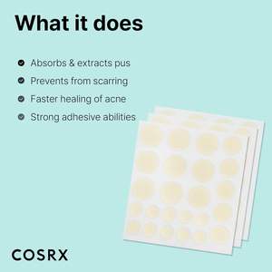 Produits de soins de la peau coréens traitement de l'acné patch de bouton COSRX patch de maître de bouton d'acné 1ea - Product Image 4